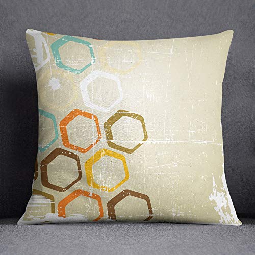 Questo Casa Decorative Cushion Cover, Cushion Cover, Home Decoration, for Sofa, Coffee, Size: 45 x 45 cm – Designed and Made in Türkiye