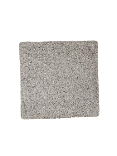 Tapigenio Non-Slip MYBO TV – The Ingenious Shower Mat for Comfort and Safety – 60 x 60 cm – Can be Cut to the Right Size – Grey Shower Mat