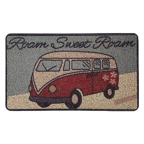 Nicoman Funny Novelty Door Mat Gift Doormat 'Rome Sweet Rome' (75x45cm/29.5x17.7inches)