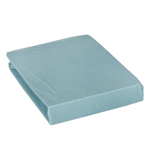 Duo Tencel Jersey Pillow Protector, 65 cm x 65 cm Size, Blue Moon