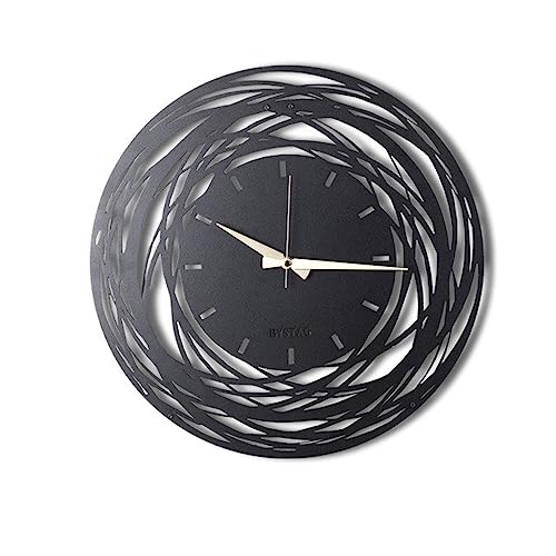 WELL HOME MOBILIARIO & DECORACIÓN Decorative metal wall clock with rotations style 50x50