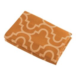 Superior Extra Soft Printed All Season 100% Brushed Cotton Flannel Trellis Bedding Pillowcase Set - Pumpkin Trellis, Standard Size