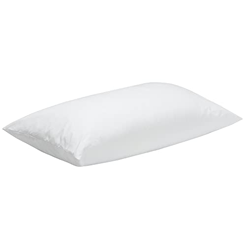 Pikolin Home Waterproof and Breathable Tencel Pillow Cover with Zip Closure, 60 cm x 40 cm Size, White