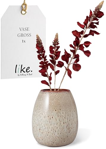 like. by Villeroy & Boch 10-4286-5070 Vase, Stoneware, Beige