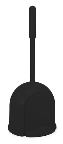 Gio Style Sirio Toilet Brush Black 6774015, Polypropylene, As Shown in The Picture, Come DA FOTO