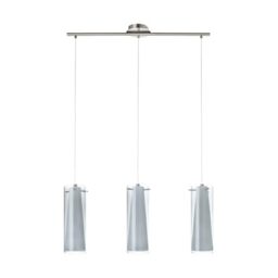 Eglo Pendant Lamp Pinto Nero, 3-Light Pendant luminaire, Material: Steel
