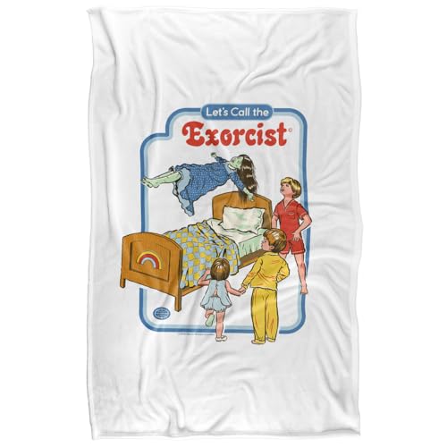 Steven Rhodes Lets Call The Exorcist Silky Touch Super Soft Throw Blanket 91 X 147 Cm
