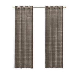 LW Collection eyelet curtains Chenille 140x270cm - eyelet ring - eyelet curtains - curtains blackout – room darkening – curtains for bedroom – living room – noise reducing – standard size