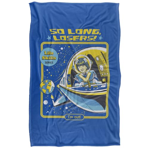 Steven Rhodes So Long Losers Silky Touch Super Soft Throw Blanket 91 X 147 Cm
