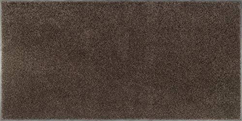 Casita Pablo Doormat, Brown/Black, 75 x 150 cm, Washable for Indoor and Outdoor Use