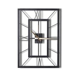 WELL HOME MOBILIARIO & DECORACIÓN Decorative metal square wall clock 49x34.5