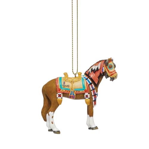 Enesco The Trail of Painted Ponies Buffalo Medicine Hanging Ornament, 2.4 Inch, Multicolor