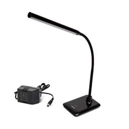 VELAMP Table Lamps and with Lenses Slim Table Lamp, Black, Black