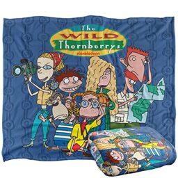 Wild Thornberrys The Family Silky Touch Super Soft Throw Blanket 152 X 127 Cm