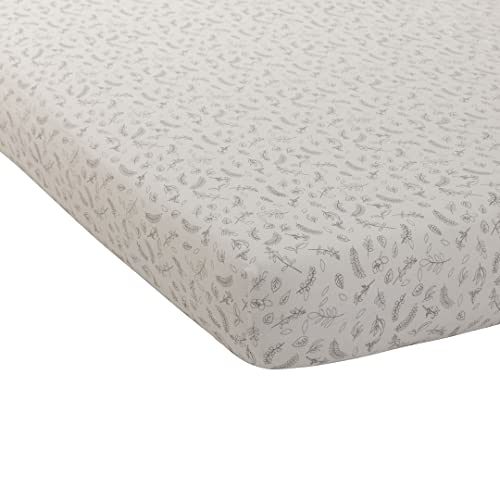 DOMIVA - Printed fitted sheet, 60 x 120 cm, Leafy Bunny print