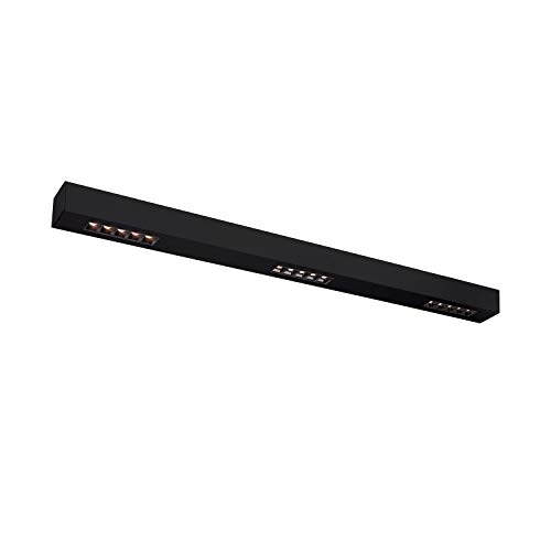 SLV Ceiling-Mounted Light Q-LINE CL/LED spot, floodlight, Ceiling Spotlight, Ceiling Light, Surface-Mounted Light, Indoor Lighting / 3000K 46W 2100lm Black dimmable 30 Degrees