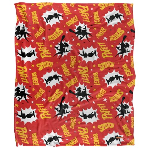 Asterix Obelix Big Fight Blanket Silky Touch Super Soft Throw Blanket 152 X 127 cm, White