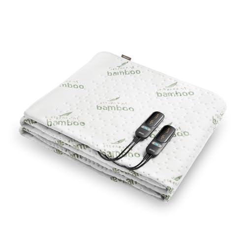 Duux Snooze Bamboo Heated Under Blanket, King