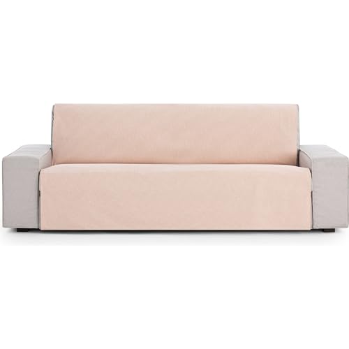 ECOMMERC3 - Multi-purpose Foulard Reversible Half Panama Size 230 x 270 cm Sofa and Bed Cover ??? Foulard Fabric Breathable and Soft to the Touch Colour Tile Versatile Protection for Sofas and Beds