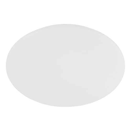 Eglo LED Ceiling Lamp Pogliola, Flush Mount Light with Dip Switch, Kitchen Lighting, Metal and Plastic in White, Warm Neutral Cool Ø 50 cm