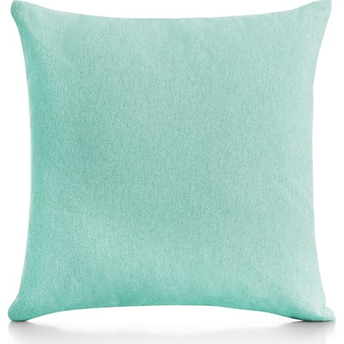 ECOMMERC3 Cushion Cover 45 x 45 cm Decorative with Sofa Covers Mint Green Elegant and Versatile Design to Renew Your Space