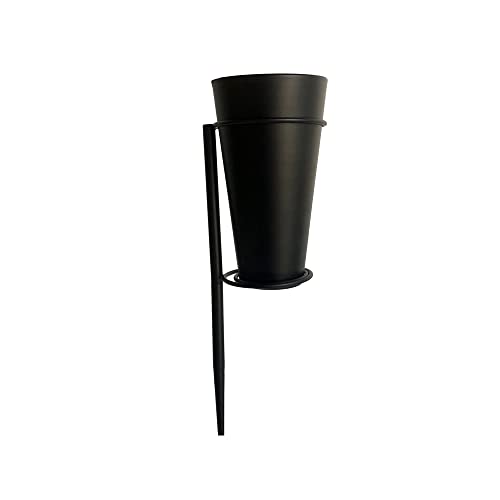 Metal Grave Vase Flower Holder in Base Graveyard Vase Grave Decoration Flower Foam
