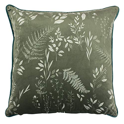 "furn. Fearne Cushion Cover - Polyester - Sage - 50cm x 50cm (20"" x 20"" inches)"