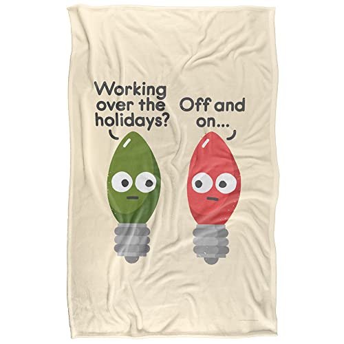 Bcreative - David Olenick Seasonal Employment Silky Touch Super Soft Throw Blanket 91 x 147 Cm