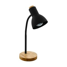Eglo Desk lamp Veradal, Scandinavian Bedside Table Light Made of Metal