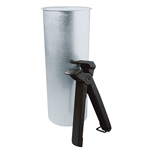 Rayher Melting Pot for Candle Making with Hot Pot Gripper, Double Boiler Pan for Wax and Soap Melting, 1L Metal Cup, 8938900