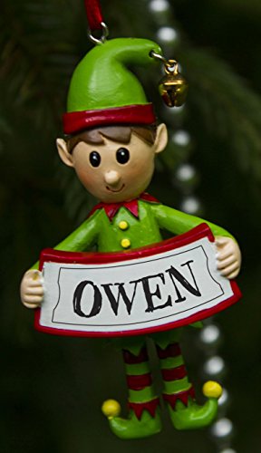 Boxer Gifts Owen Elf Christmas Tree Decoration - Great XMAS Bauble Ornament Gift - One For The Whole Family