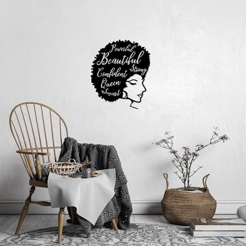 Stylish Black Decorative Metal Wall Accessory, 60 x 70 cm, 100% Metal, 1.5 mm Thickness, Perfect for Modern Home Decor & Unique Wall Art