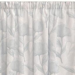 Alexandra House Living Sofia Turquoise Curtain 140 x 270 x 1 cm Translucent