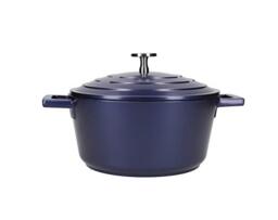 MasterClass Cast Aluminium Casserole Dish, Blue, 20cm/2.5Litre, Gift Boxed - Supplied in a decorative gift box ??? perfect for retail presentation or gifting, with robust commercial catering suitability.