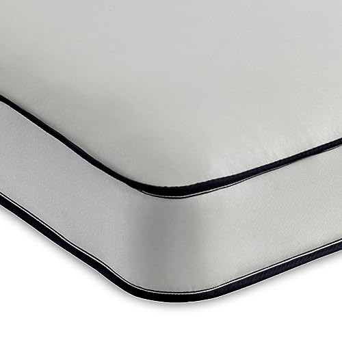 eXtreme comfort ltd Dual Sided Single Mattress 90x190cm, 17cm Deep Foam Free Open Coil Spring, Flat Sleep Surface, Durable Damask Cover, Soft Comfort, UK Made Mattress in a Box