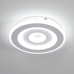 Comely LED Ceiling Lights 28W 3150LM Modern LED Ceiling Lighting Round Ceiling Lamp White Ceiling Lighting for Bedroom Kitchen Hallway Dining Room Cool White 6500K (Dia 28cm)