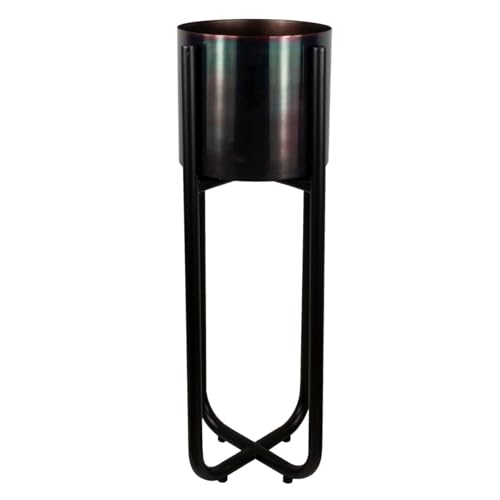 Leaf Metal Planter
