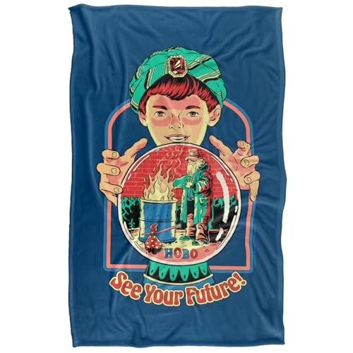 Steven Rhodes See Your Future Silky Touch Super Soft Throw Blanket 91 X 147 Cm