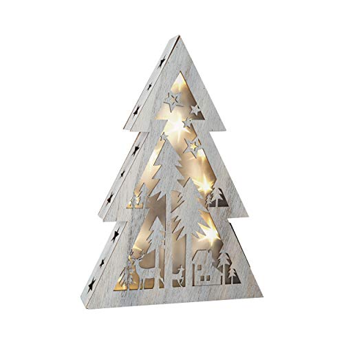 Legler Christmas Tree Shabby Chic Little, Grey