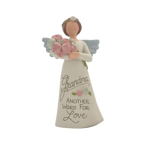 Blossom Bucket Feather & Grace Hand Painted Resin Decorative Figurine - Grandma Another Word For Love