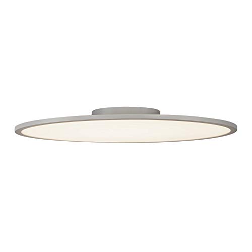 SLV Panel 60 Ceiling Surface-Mounted Light/LED Spotlight, floodlight, Ceiling Light, Surface-Mounted Light, Indoor Lighting / 3000K 42W 3150lm Grey dimmable 110 Degrees