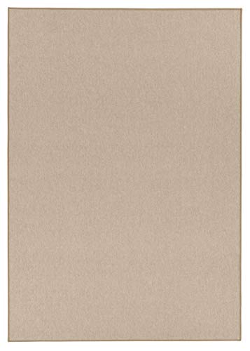 BT Carpet Casual Rug - Living Room Rug Flat Weave Short Pile Fine Loop Casual Plain Mottled for Dining Room, Living Room, Children's Room, Bedroom - Corn Yellow, 80 x 150 cm