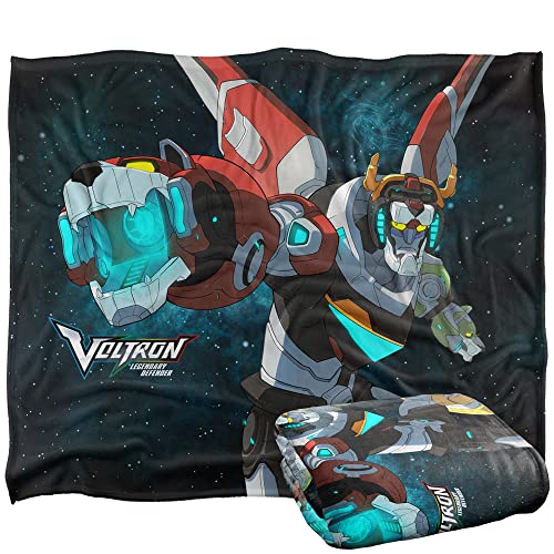 Voltron Defender of The Universe Officially Licensed Silky Touch Super Soft Throw Blanket 152 x 127 cm