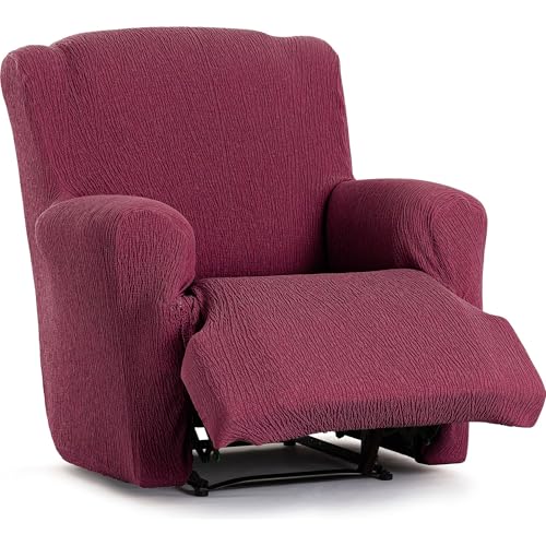 ECOMMERC3 Universal and Versatile Sofa Cover for Feet Together Relax ??? Bordeaux Sofa Cover Protector Easy to Install for Back, Seat and Arms