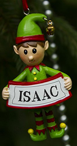 Boxer Gifts Isaac Elf Christmas Tree Decoration - Great XMAS Bauble Ornament Gift - One For The Whole Family
