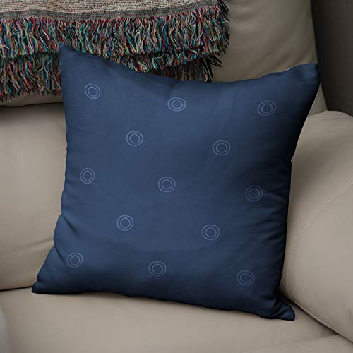 Bonamaison Decorative Cushion Cover Blue, Throw Pillow Covers, Home Decorative Pillowcases for Livingroom, Sofa, Bedroom, Size:43X43 Cm - Designed and Manufactured in Turkey