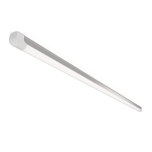 4lite Indoor Batten (White) 4400lm 4ft Cool White IP20 Rated Twin LED Integrated 45W Strip Light - 4L3/2001-4Yr Guarantee