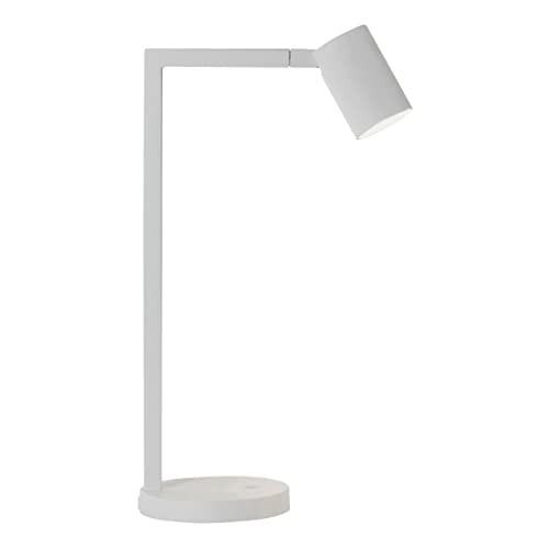 Astro Ascoli Desk Indoor Table Lamp (Matt White), GU10 LED Lamp, Designed in Britain - 1286016-3 Years Guarantee