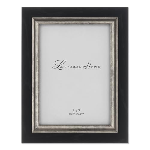 Lawrence Home 5-Inch L x 7-Inch W Polystyrene Gallery Picture Frame 536457