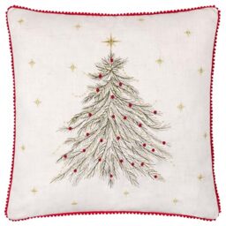 furn. Wylder Twinkling Tree Feather Filled Cushion (Natural - 45x45cm)